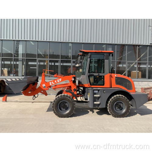 Construction Mini 1.2 ton Wheel Loader 1m3 Bucket